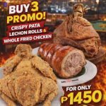 CRISPY PATA, LECHON ROLLS, CHCIKEN COMBO