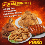 4 ULAM CRISPY PATA BUNDLE