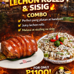 LECHON ROLLS & SISIG COMBO