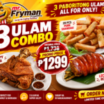 CRISPY PATA, LECHON ROLLS & PORK SHANGHAI